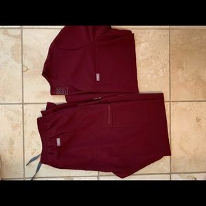 Figs Burgundy Catarina/Yola set L